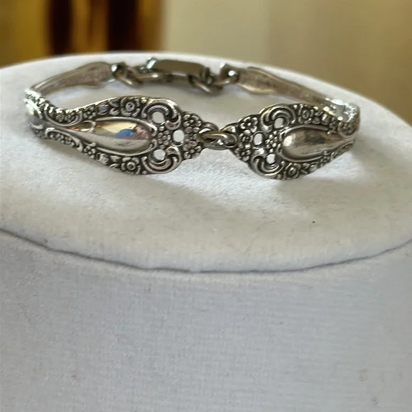 Vintage Silver Spoon Bracelet - Picture 8 of 13